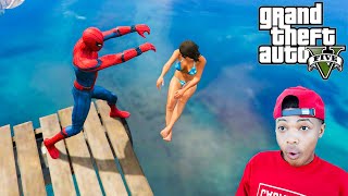 GTA 5 - Epic Water Ragdolls/Spiderman Compilation 6 (Euphoria Physics, Fails, Jumps, Funny Moments)