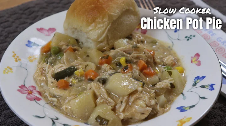 Slow Cooker Chicken Pot Pie | Delicious Slow Cooker Recipe | MOLCS Easy Recipes