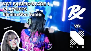 PRX vs DRX elimination game :(  - VCT Pacific STAGE 1 #vctwatchparty