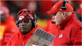 Why aren't the Texans requesting to interview Chiefs OC Eric Bieniemy | Keyshawn, JWill and Zubin