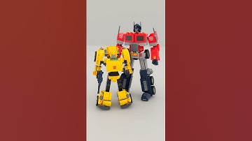 LEGO 10338 Bumblebee Transforming Animation #lego #transformers #robot