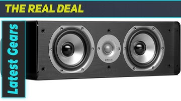 Immersive Sound on a Budget: Polk Audio CS10 Center Channel Speaker Review