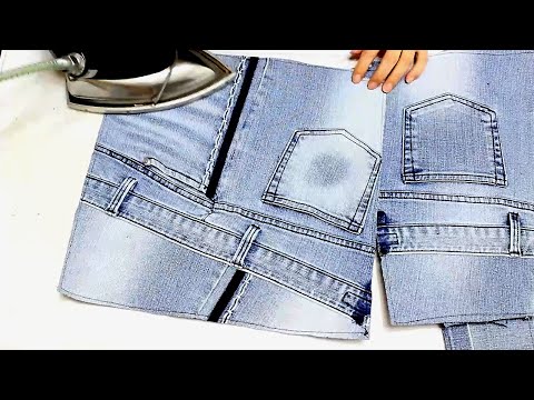 up cycling - 38/upcycle/청바지 크로스백 만들기/Making Cross Bags with Jeans/Make a bag