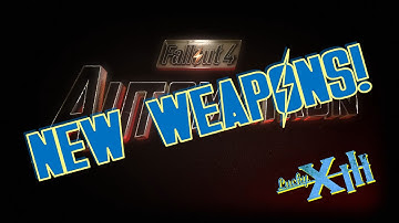 Fallout 4 DLC Automatron NEW WEAPONS!!!