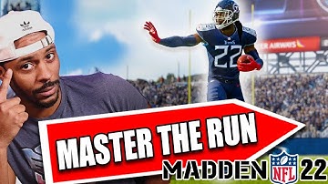 HOW TO RUN THE BALL BETTER IN MADDEN 22 | Stop And Go Master the run