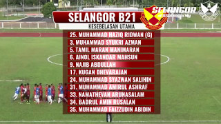 Piala Presiden 2017 : Selangor B 21 1-1 PKNP FC B 21