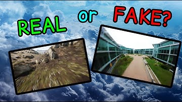 Can people tell the difference between FPV simulators and real life?