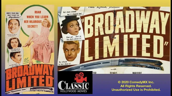 Broadway Limited (1941) - Full Movie | Victor McLa...