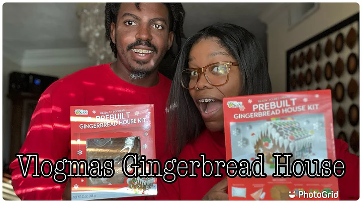 Vlogmas : Gingerbread House Challenge