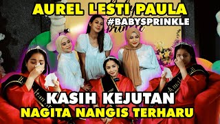 NAGITA NANGIS TERHARU, BUMIL AUREL LESTI PAULA KASIH KEJUTAN