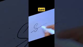 Sahil Signature 