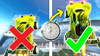 شرح كيف تسوي اير رول وتتقن الطيران زي المحترفين في روكيت ليق | How to Air roll in Rocket League