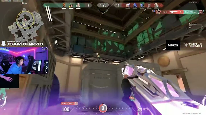 NRG s0m shows his PERFECT trigger discipline