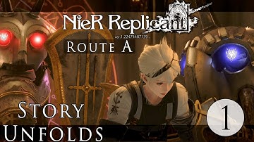 NieR Replicant | Part 1 | The Beginning | Route A | Full Walkthrough | PC | Hard Difficulty