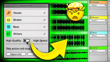 Ableton Live 12.3 Stemscheiding + Hoge Kwaliteitsmodus