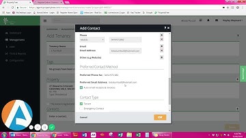 Adding New Tenants into Property Tree