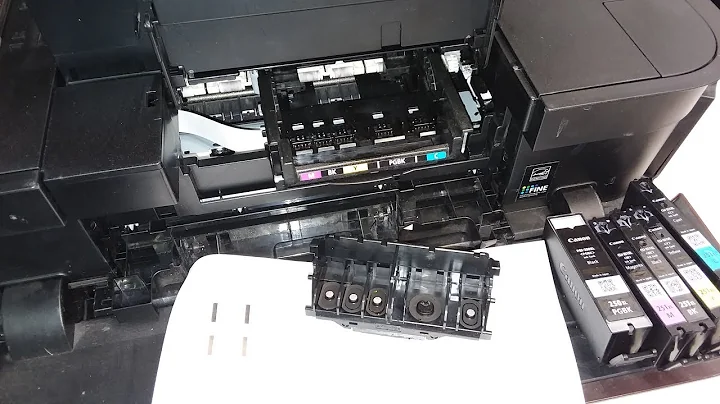 How to remove printhead Canon MX922, MX925, MX722 Printers