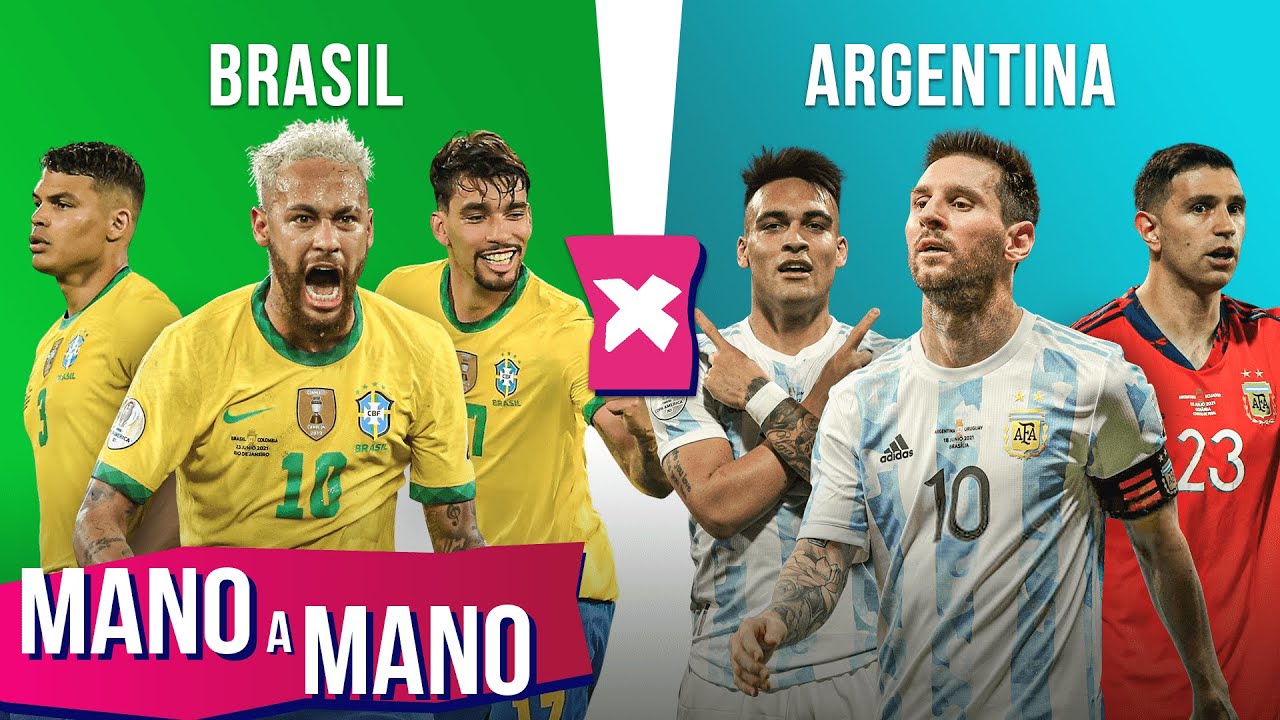 BRASIL X ARGENTINA: FINAL DA COPA AMÉRICA – MANO A MANO