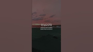 وَأَمَّا مَنْ أُوتِيَ كِتَابَهُ بِشِمَالِهِ❤️سورة الحاقة قارئ شريف مصطفى#quran #islam #explore
