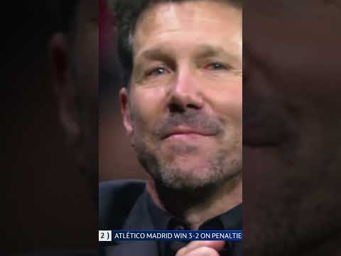 Unparalleled touchline passion from Diego Simeone 🤣 #UCL