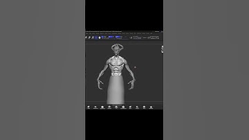 Creature body Sculpt in zbrush|speed sculpt| #3dmodeling #3dprinting #digitalart #3dsculpting