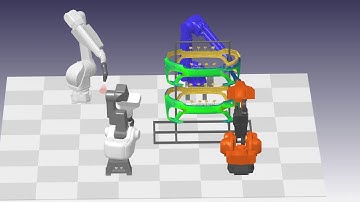 Demo Front Bumper Paint Robot