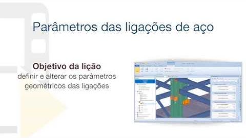 Vídeo Tutorial de EdiLus - Parâmetros das ligações de aço - ACCA software