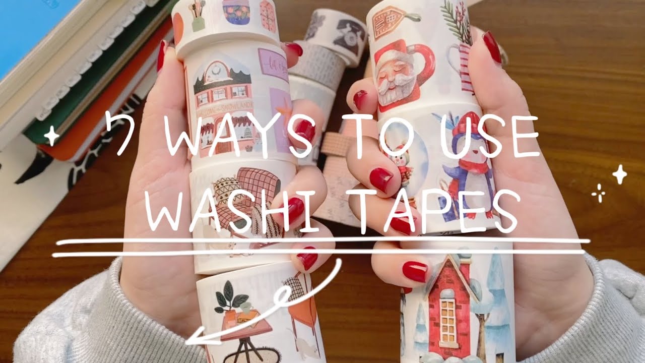 How to Decorate with Washi Tape 