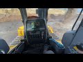 Komatsu d85ex вид из кабины ( карта намыва ) 2ч.