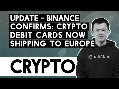 Binance Confirms Crypto Debit Cards Are Shipping Out! Get Yours!