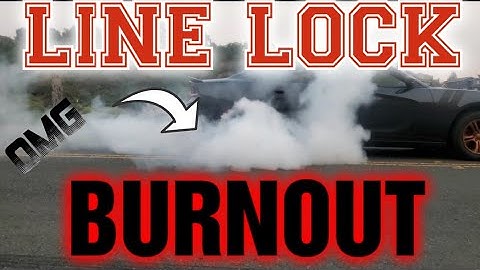 2016 dodge charger v6 tazer line lock burnout