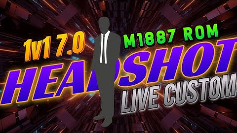 Headshot Live Custom rom 1V1 7.0 // Yah Kya Tha Only Headshot Bhai 😱