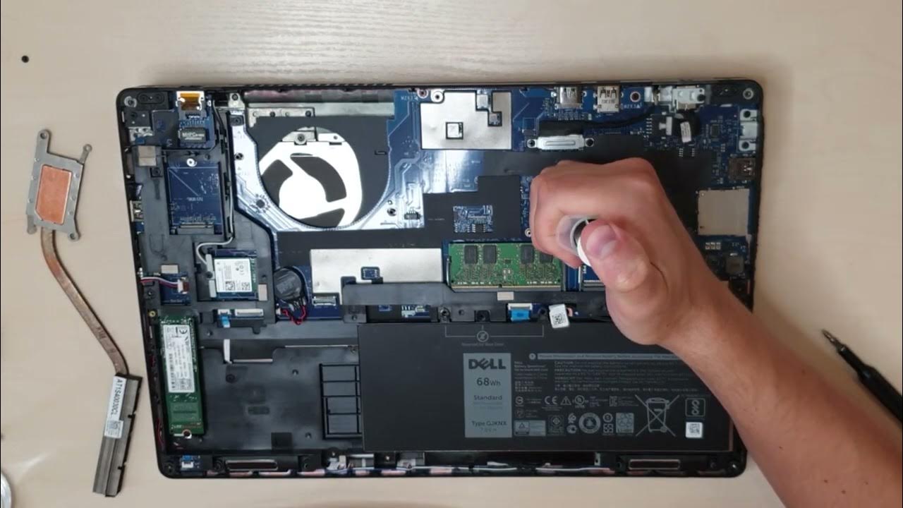 Dell Latitude 5580 How to disassembly and Clean YouTube