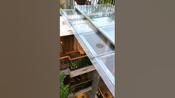 Mái Kính trượt tự động trên sân thượng | Trinh AGS