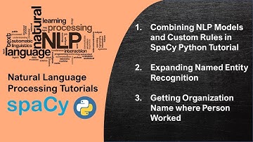 NLP Tutorial 7 - Combining NLP Models and Custom Rules in SpaCy Python Tutorial