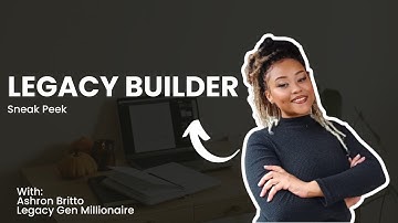 Legacy Builder Program Sneak Peek
