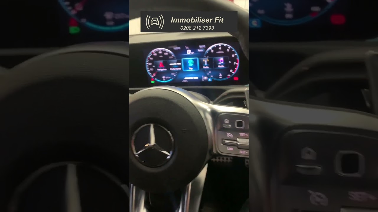A35 AMG Protected With i96 Connect Immobiliser  | Keyless Protection | Phone+Code | Immobiliser Fit