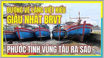 Đường Về LÀNG VIỆT KIỀU GIÀU NHẤT BÀ RỊA VŨNG TÀU | PHƯỚC TỈNH NGÀY NAY RA SAO | Vũng Tàu Ngày Nay