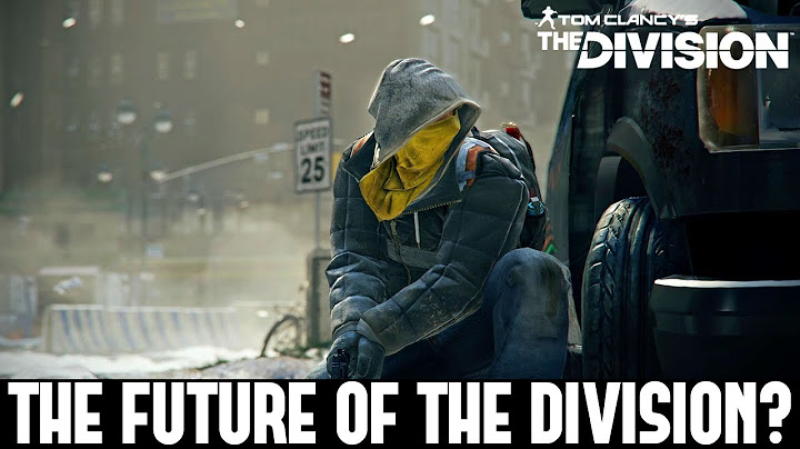 The Division: THE FUTURE OF THE DIVISION? 1.8.1, Year 3 & The Division 2!