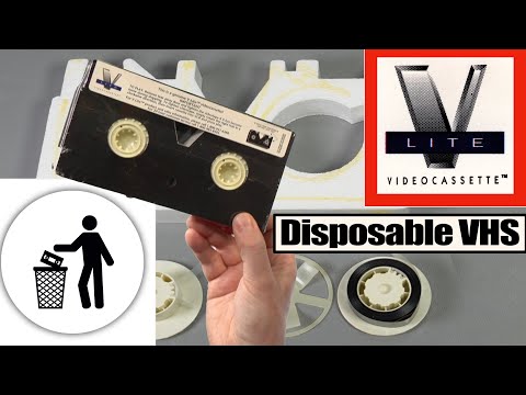 V-Lite: Disposable Lightweight VHS tape