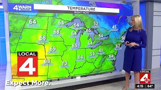 Metro Detroit weather forecast April 22, 2024  -- 4 p.m. Update