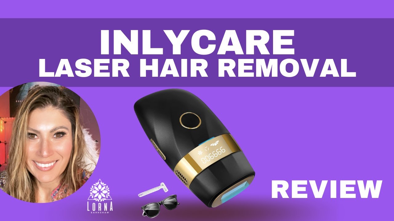 INLYCARE Painless Laser Hair Removal Review YouTube