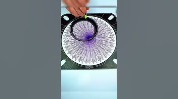 Spirograph Masterpieces |#spirograph #youtubeshorts #spirographcreations #usashorts #mustwatch #asmr