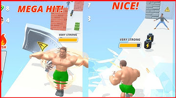 Muscle Rush Smash Running Game All levels 5 Gameplay Walkthrough Part 1