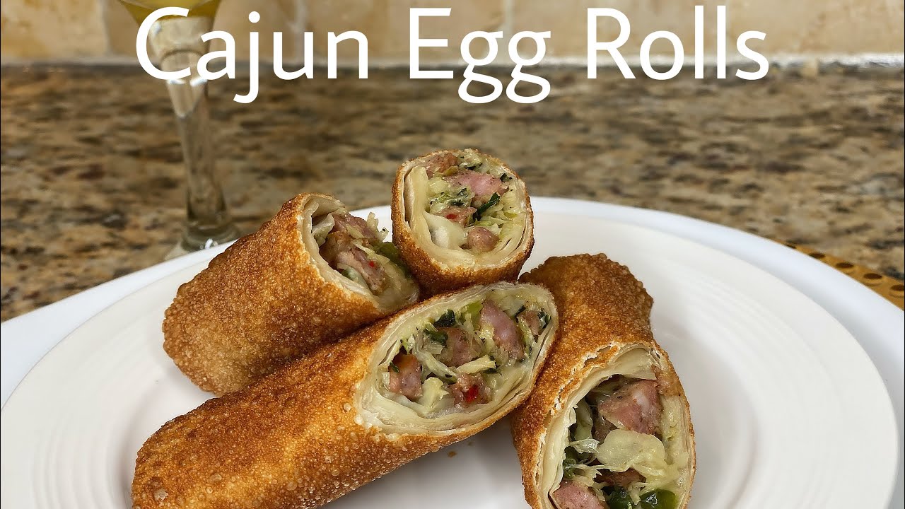 Cajun Egg Rolls YouTube