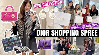 SHOPPING IN DIOR WITH MY BESTIES! NEW IN Bags, Shoes &amp; Clothes! DIOR FALL 2023 ⭐️