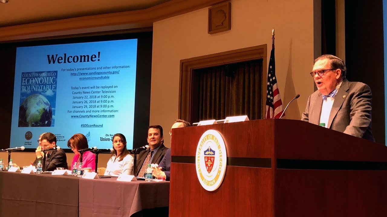 2018 San Diego County Economic Roundtable YouTube