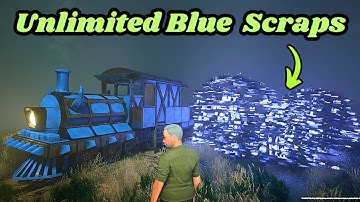 Unlimited Blue Color Scraps in Choo Choo Charles Mods Gameplay