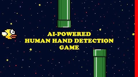 Pictoblox: AI-POWERED HUMAN HAND DETECTION | Flappy Bird Game | Python Coding