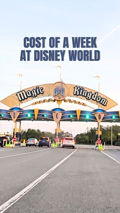 Cost of a Week at Disney World 😱 #disneyworld #disneyvacation #disneytrip #disneytipsandtricks